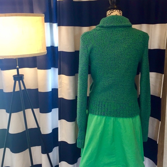 American Eagle Green & Blue Sweater - Picture 5 of 5